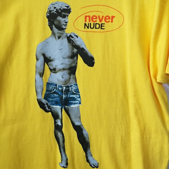 UO  Headline Shirts  Never Nude T-shirt: - Picture 3 of 5